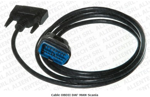 DAF 16 pin round cable